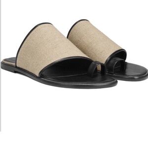 Vince Edan Woven Toe Loop Sandals